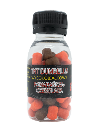 Dumbells Tonący Aqua Star 8 mm Pomarańcza/Czekolada 35 g